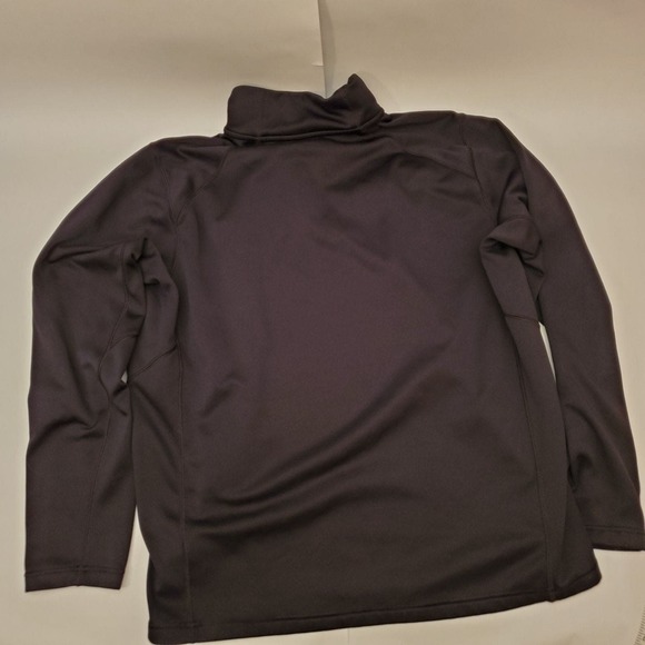 Mens Nike Therma Fit Black Fleece Athletic Track Jacket Size Large L 1/4 Zip - Picture 6 of 6